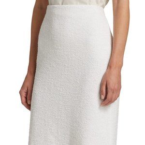 St. John Bouclé Tweed Knit Skirt
